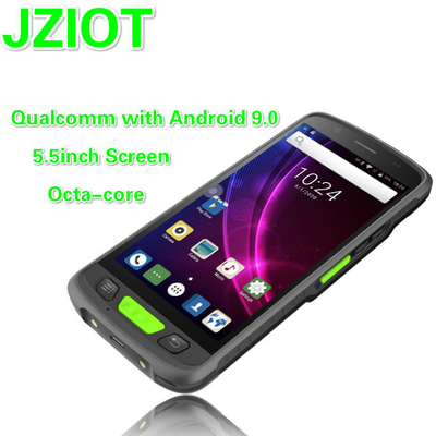 JZIOT V9000P 5,5 inch Android 9.0 Máy đọc RFID UHF cầm tay với ăng-ten PDA tích hợp