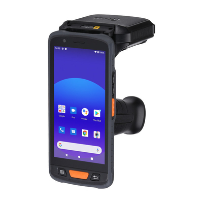 Theo dõi hàng tồn kho Android 11 4G NFC PDA cầm tay mạnh mẽ với Máy quét mã vạch QR 1D 2D