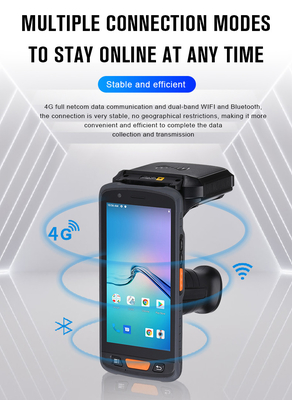Nhà máy tùy chỉnh Android 11 4g Rfid Kiểm soát không thấm nước Máy thông tin di động Máy cầm tay công nghiệp Pdas cứng