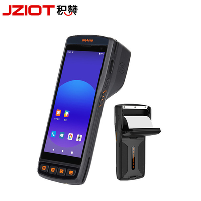 4G LTE IP65 PDA Terminal 3+32GB 5.5 Inch Android 11 Máy quét mã vạch cầm tay Bộ sưu tập dữ liệu chắc chắn PDA với máy in trong kho